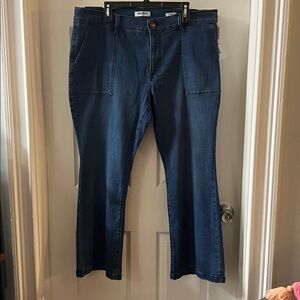 Nine West Dark Blue Flare Jeans